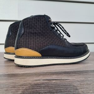 Timberland Black and Tan Men's Boots
